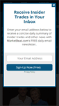 Mobile Screenshot of marketbeat.com